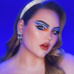 Nikkie de Jager Instagram - LAUNCHING TOMORROW 7PM CET 🧡💙 I can’t believe you’ll finally get to experience my first palette with my OWN BRAND 🥹 I’m nervous, excited and about to sh*t my pants, but I KNOW you’re gonna love this formula… thank you for making this dream come true ✨ I LOVE YOU!
