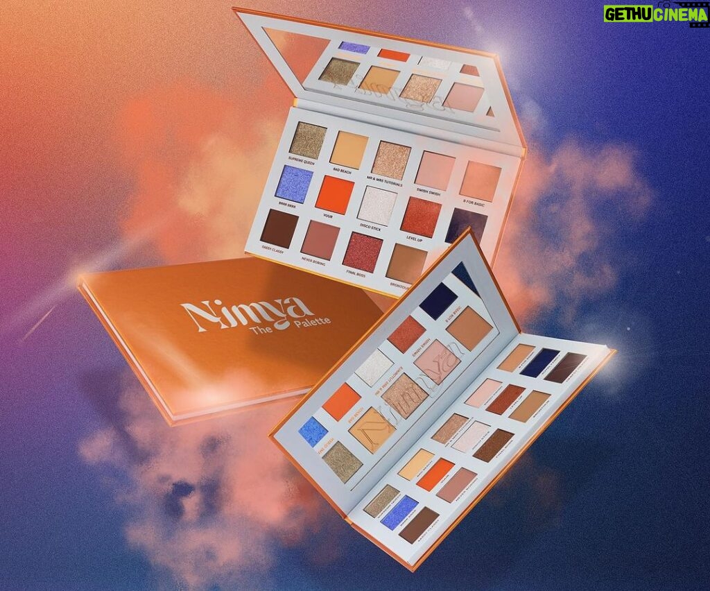 Nikkie de Jager Instagram - HERE SHE IS 🔥✨ Nimya: The Palette launches THIS THURSDAY November 10th at 7PM CET 😱 which color is your favorite?! 👀