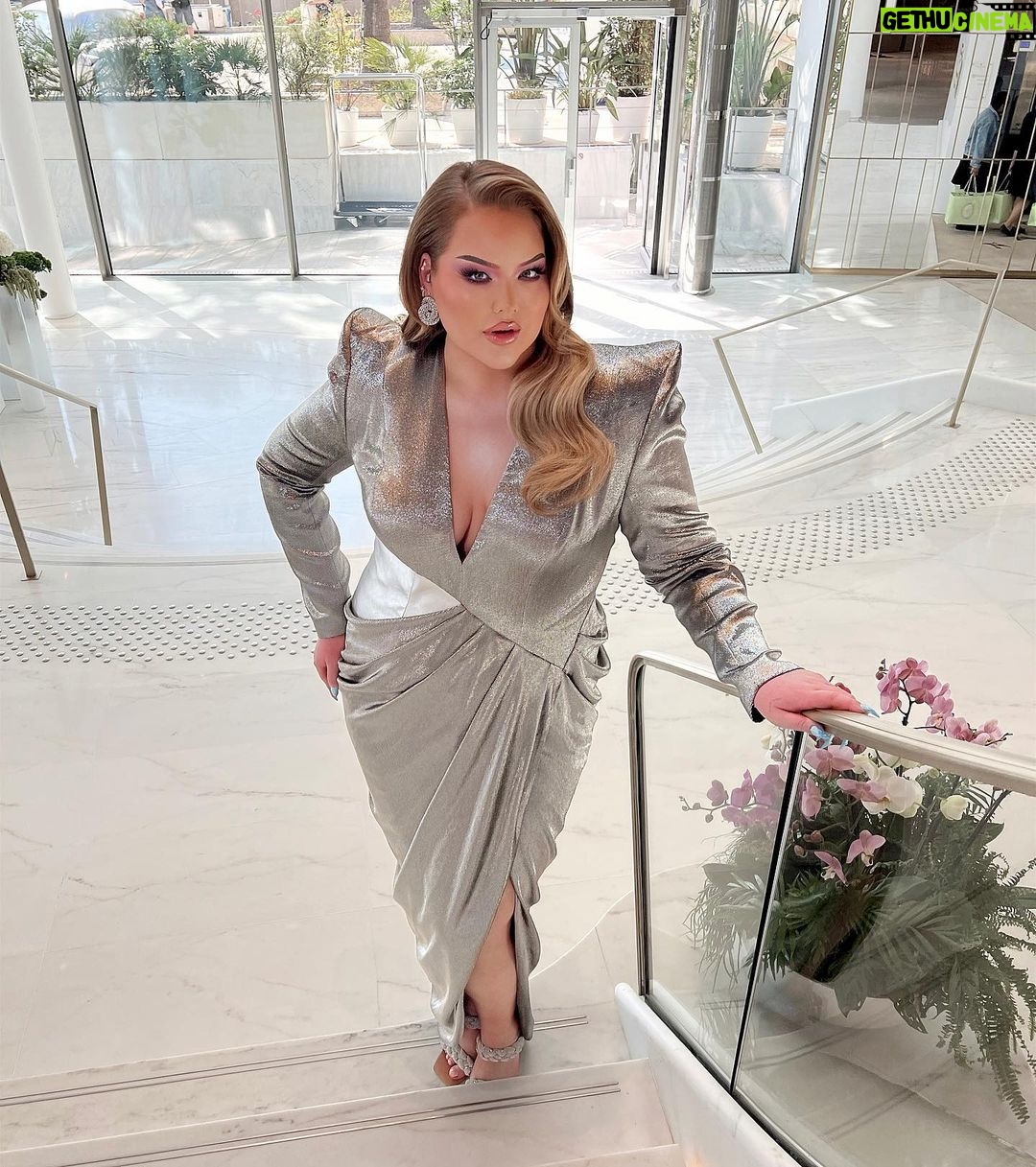 Nikkie de Jager Instagram - my first time in Cannes and it was a dream ☺️💕 thank you @ronaldvanderkemp for this beautiful dress ✨ @festivaldecannes