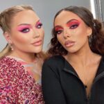 Nikkie de Jager Instagram – she’s glam, hun! 🤤💕 had so much fun glamming @jadethirlwall with her new @beautybaycom palette 😍 full video up on my channel NOW! ✨
