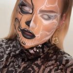 Nikkie de Jager Instagram – spooky season is here! 👻 inspired by @christiana.gabriele 🤍🖤