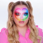 Nikkie de Jager Instagram – I am giving away $60,000 for Pride in my new video (link in bio!) 🌈✨ look inspired by @meicrosoft 🤍