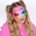 Nikkie de Jager Instagram – I am giving away $60,000 for Pride in my new video (link in bio!) 🌈✨ look inspired by @meicrosoft 🤍