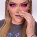 Nikkie de Jager Instagram - finally followed @meredithduxbury’s VIRAL routine and this is the most flawless my skin has ever looked 🥺 look inspired by: @abbyroberts 💖✨