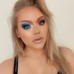 Nikkie de Jager Instagram - 💙 or 🤎 comment below! 🥰 tutorial up on my channel 🌟 link in bio! wearing the new @ladygaga @hauslabs Stupid Love eyeshadow palette ✨