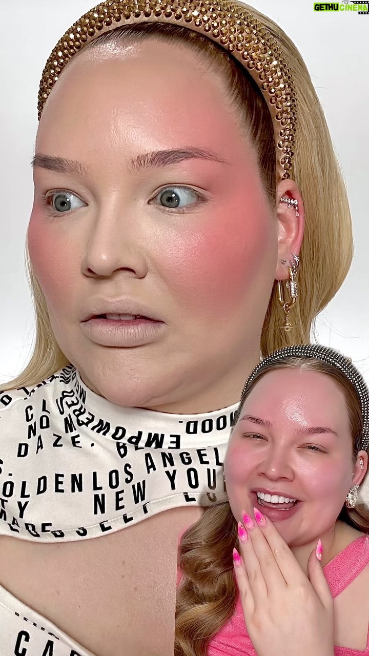 Nikkie de Jager Instagram - by far the most pigmented liquid blush I’ve ever tried! 😨 @juviasplace ( use code NIKKIE at checkout to save some $$ )