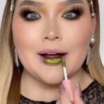 Nikkie de Jager Instagram - truly the most magical lipstick I’ve EVER TRIED 😱💚✨ @chaoticcosmetics