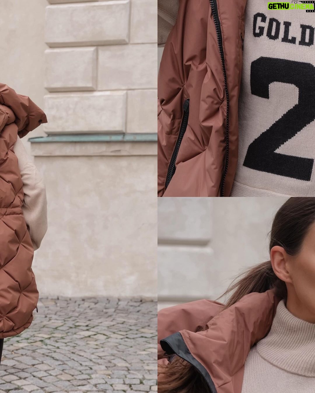 Nikol Švantnerová Instagram - Autumn vibes with @goldbergh 🍂 #autumnstyle by @davidsportcz