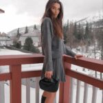 Nikol Švantnerová Instagram – Taky trochu jiný outfit z hor 🩶 #simplyme #favouriteoutfit Grand Hotel Kempinski High Tatras