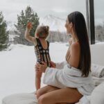 Nikol Švantnerová Instagram - Naše tradiční fotka 🤍🏔️ #kempinskihightatras Grand Hotel Kempinski High Tatras