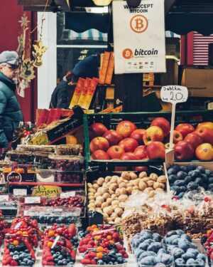 Nima Akbarpour Instagram - Embracing the future: This street vendor now accepts #Bitcoin in #Prague !