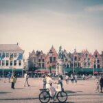 Nima Akbarpour Instagram – An ordinary #summer day in #Brugge old down town 🇧🇪
یک روز معمولی #تابستان در منطقه قدیمی #بروژ #بلژیک Market Place Brugge