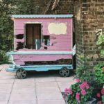 Nima Akbarpour Instagram - Exploring the charming streets of Camden Town and stumbled upon this tiny, broken cabin on wheels! 🏚 There’s something so enchanting about the history and stories this little structure must hold. #CamdenAdventures #HiddenGems #UrbanExploration