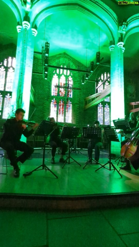 Nima Akbarpour Instagram - The #Witcher A novel concert unveils the exquisite music from the much-loved #Netflix series played by the Mystery Ensemble اگر سریالش رو تماشا کردید این اجرا احتمالا براتون جالب باشه. St Mary's Church, Putney