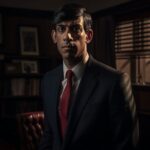 Nima Akbarpour Instagram - These images, created by #Midjourney #AI, depicts a parallel world where @RishiSunakMP is the leader of the #LabourParty, and @KeirStarmer leads the #ConservativeParty. London, Unιted Kingdom
