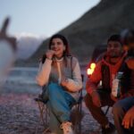 Nimrat Khaira Instagram - Check out Door door video ♥️ Link in bio .Here are some BTS ☺️