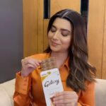 Nimrat Khaira Instagram - When life tends to become ordinary, remember to pause and turn the mundane into moments of pleasure. Thanks to the all-new Galaxy Chocolate filter, I have just found my moment of lasting pleasure. Now, it’s your turn to try it. Rules to follow: 1. Save the filter and post a photo or video using it. 2. Tag me and @marsgalaxyindia 3. Follow @marsgalaxyindia And it’s done! Stand a chance to get featured on my profile and a few lucky winners would be featured on the Galaxy Chocolate’s billboard in their cities. #GalaxyChocolate #ChoosePleasure