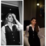 Nimrat Khaira Instagram - Silence calms my soul 🤍🖤 Photography @bharat_rawail Stylist @jinalpnagda