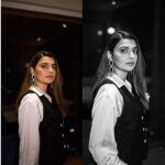 Nimrat Khaira Instagram - Silence calms my soul 🤍🖤 Photography @bharat_rawail Stylist @jinalpnagda