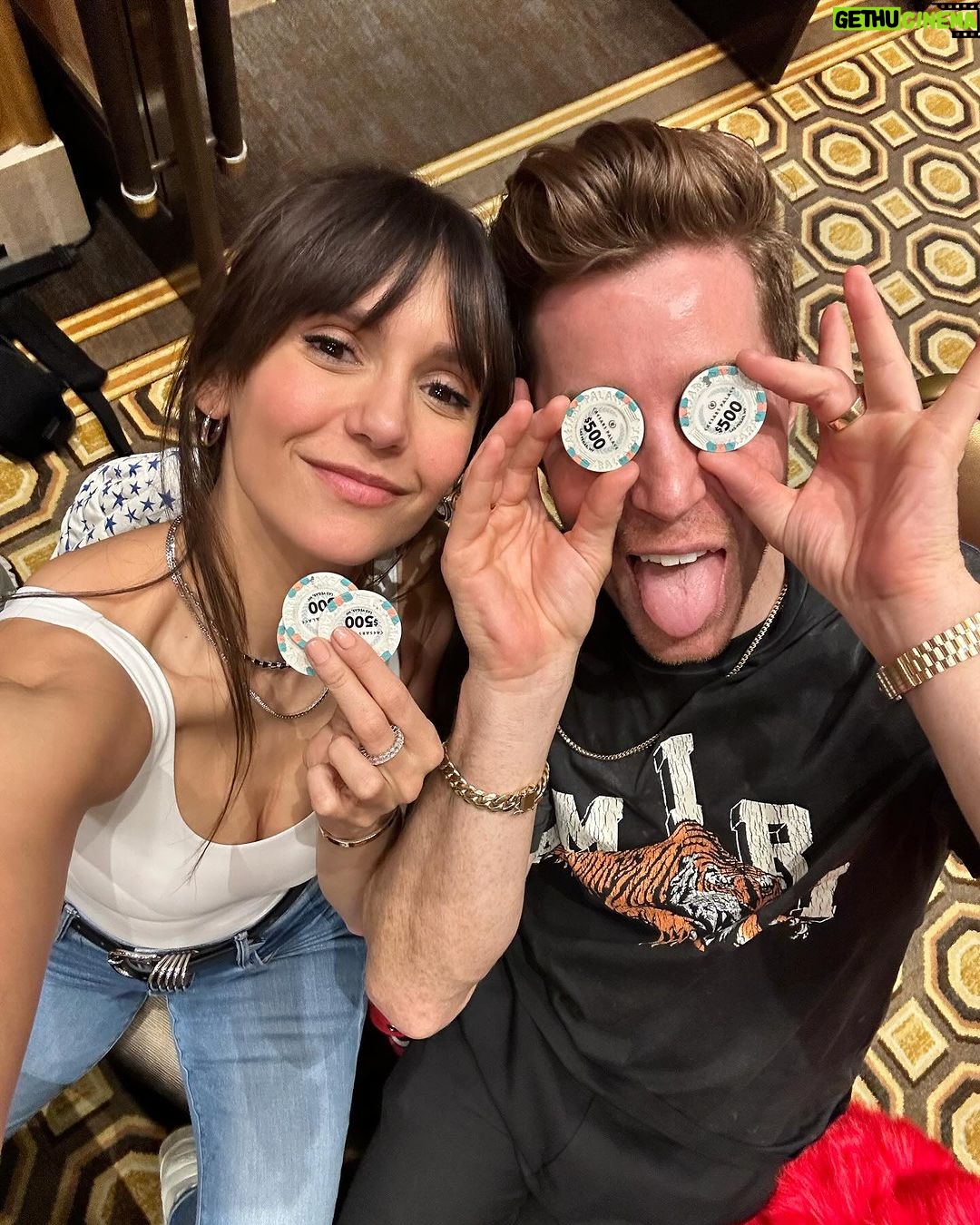 Nina Dobrev Instagram - The BIG GAME Weekend recap 💫🏈 #ad Truly one for the books, what an epic game! Thank you @donjuliotequila for being the hosts with the most! We had a blast! DON JULIO Tequila. 40% Alc/Vol. Imported by Diageo Americas, New York, NY. Sip responsibly. 21+ Las Vegas, Nevada