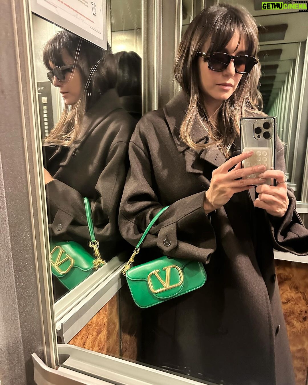 Nina Dobrev Instagram - Paris dump 🥐 #chouchou Paris, France