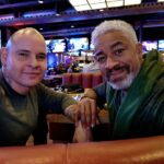 Nina Flowers Instagram - Date night with my hubby before the traveling. Night night everyone😘 BoomerJack's Grill