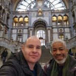 Nina Flowers Instagram - On our way to Brugge 😎 Happy Friday everyone! Antwerpen-Centraal railway station