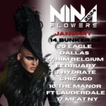Nina Flowers Instagram - Upcoming events, cause this year I'm grabbing it by the balls 💅 😎 She's here to stay, that's for sure🖤 There's room for everybody. Let everyone do their thing the way they want to. And let them be happy about it. #stopthehate #stophating #stophate #dontbeahater #don'thate #ninaflowers #djninaflowers QUE TENGA LINDO DIA!