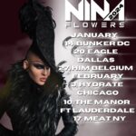 Nina Flowers Instagram - Good morning amigos. Here to share some dates and see if we meet at a few of these. Wishing you all a great happy Thursday😘