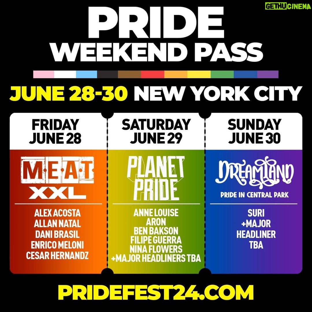 Nina Flowers Instagram - Very excited to return to my home in NY, MEAT - NYC Underground Party ๐ This year I'm back in NY with 4 dates including Pride Festival ๐คธ Can't wait for it!! Tickets at meatnewyork.com and pridefest24.com