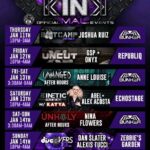 Nina Flowers Instagram - Kinetic presents has this mega line up for MAL weekend. Watch for this guys cause they are elevating DC fiercely 🤸🤸🤸🤸🤸Get your tickets at kineticpresents.com 😎