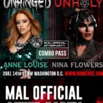 Nina Flowers Instagram - Prepare yourselves for the official MAL afterparties with DJs Anne Louise and Nina Flowers at BUNKER! 😈 At Friday’s UNHINGED, experience the DC debut of international Brazilian DJ Anne Louise.  At Saturday’s debaucherous UNHOLY, DJ Nina Flowers makes her BUNKER afterparty debut.  VIP Combo passes available now at www.bunkerdc.com