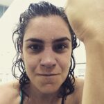 Nina Morena Instagram - Em tempos apocalípticos é bom estar de volta a natação, a saúde, a @aquasport_vlmadalena ao @wanderleysantos e a @yellowcap_oficial! Força e fé! Aquasport Academia - Vila Madalena
