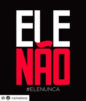 Nina Morena Instagram - Lembrando que hoje e sempre... ELE NÃO! ELE NUNCA!
Força pra todos nós nesse apocalipse brasileiro... 💔😥