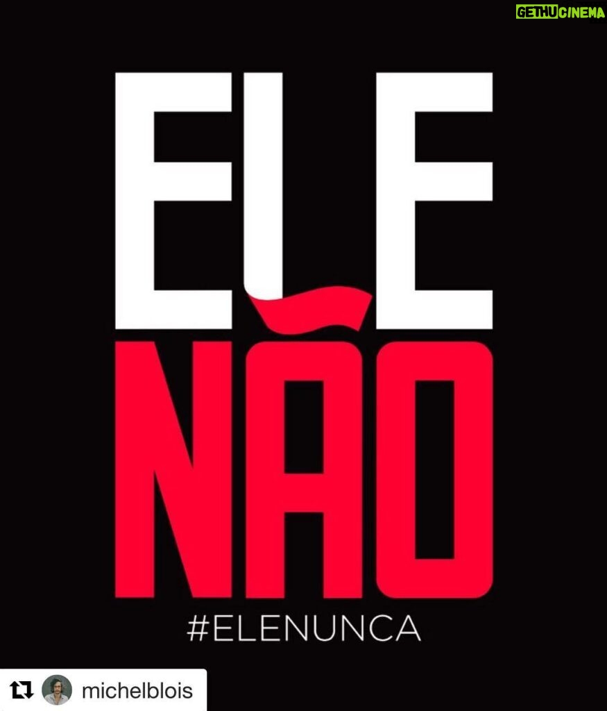 Nina Morena Instagram - Lembrando que hoje e sempre... ELE NÃO! ELE NUNCA! Força pra todos nós nesse apocalipse brasileiro... 💔😥