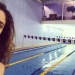 Nina Morena Instagram - Ufa! Mais uma vez venci a preguiça, o frio ou a desculpa do momento e vim treinar! 👊🏼 E a natação salvou mais um dia na vida de um ser humano!!!#swimforyourlife 🏊🏻‍♀️♥️ Aquasport Academia - Vila Madalena
