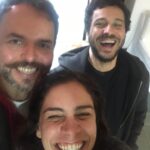 Nina Morena Instagram - Minhas cabras amadas! @alcema_ @marciomacena amo vcs! ❤️