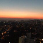 Nina Morena Instagram - Primeiro pôr do sol dessa nova etapa da minha vida!🍀🌈🌇♥️ Vila Madalena