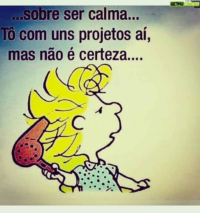 Nina Morena Instagram - E a luta pela serenidade segue! Rsrs. Avante! Associacao Beneficiente e Cultural Haja Saco