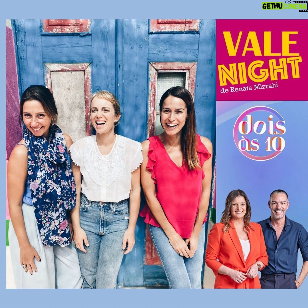 Nina Morena Instagram - Amanhã é dia de bater um papo sobre Vale Night com a @mariabotelhomoniz e o @claudio_ramos no programa @doisas10tvi na @tvioficial 🎉🎉 Às 10:00 entra na TVI para saber um pouco mais sobre a nossa peça e já aproveita e reserve seus bilhetes pelo email teatrovalenight@gmail.com Quarta e quinta no @samambaia.bar às 20:00 tem Vale Night! Cheguem para o happy hour. *dia 18 não haverá espetáculo