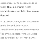 Nina Morena Instagram - A @silviareis.blog entrevistou nossa atriz e diretora @diana.herzog para o seu blog. Onde falaram sobre a vida, maternidade, similaridades entre o texto e a realidade. Foi uma troca ótima! Colocamos um pouco da conversa aqui, para ler na íntegra clica no link no perfil da nossa página. Lembrando que essa semana é a penúltima, só mais 3 apresentações. 19, 25 e 26 às 20:00hs no @samambaia.bar Reservas inbox ou pelo email teatrovalenight@gmail.com Só vem!