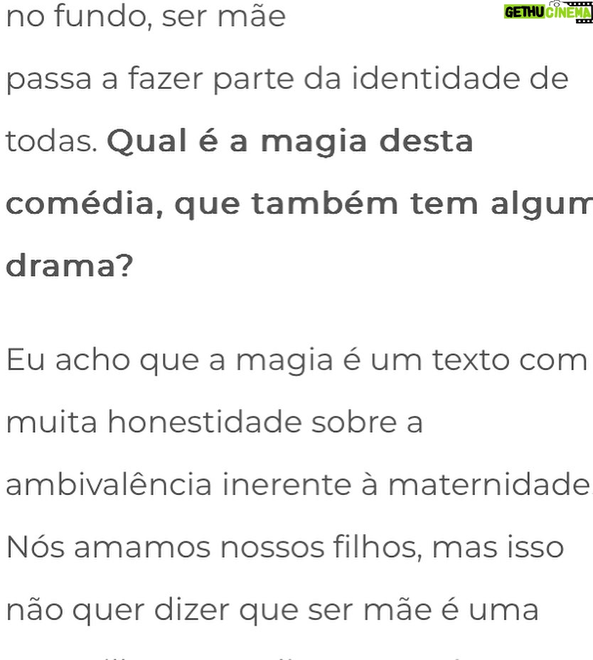 Nina Morena Instagram - A @silviareis.blog entrevistou nossa atriz e diretora @diana.herzog para o seu blog. Onde falaram sobre a vida, maternidade, similaridades entre o texto e a realidade. Foi uma troca ótima! Colocamos um pouco da conversa aqui, para ler na íntegra clica no link no perfil da nossa página. Lembrando que essa semana é a penúltima, só mais 3 apresentações. 19, 25 e 26 às 20:00hs no @samambaia.bar Reservas inbox ou pelo email teatrovalenight@gmail.com Só vem!