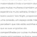 Nina Morena Instagram - A @silviareis.blog entrevistou nossa atriz e diretora @diana.herzog para o seu blog. Onde falaram sobre a vida, maternidade, similaridades entre o texto e a realidade. Foi uma troca ótima! Colocamos um pouco da conversa aqui, para ler na íntegra clica no link no perfil da nossa página. Lembrando que essa semana é a penúltima, só mais 3 apresentações. 19, 25 e 26 às 20:00hs no @samambaia.bar Reservas inbox ou pelo email teatrovalenight@gmail.com Só vem!