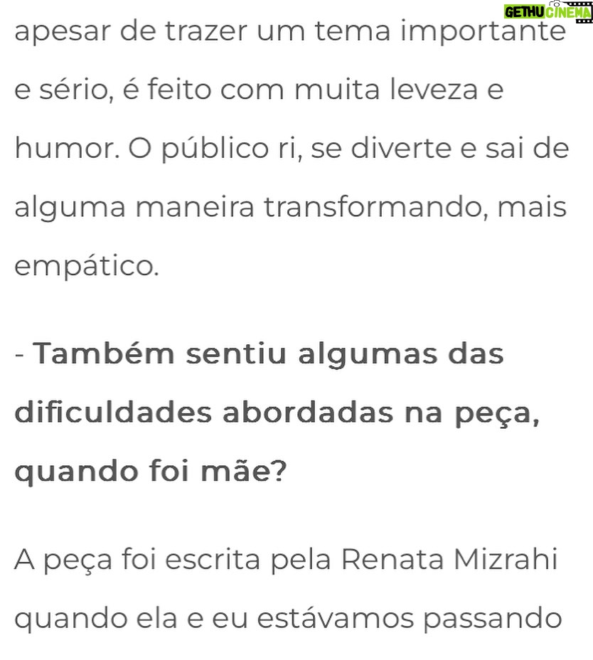 Nina Morena Instagram - A @silviareis.blog entrevistou nossa atriz e diretora @diana.herzog para o seu blog. Onde falaram sobre a vida, maternidade, similaridades entre o texto e a realidade. Foi uma troca ótima! Colocamos um pouco da conversa aqui, para ler na íntegra clica no link no perfil da nossa página. Lembrando que essa semana é a penúltima, só mais 3 apresentações. 19, 25 e 26 às 20:00hs no @samambaia.bar Reservas inbox ou pelo email teatrovalenight@gmail.com Só vem!