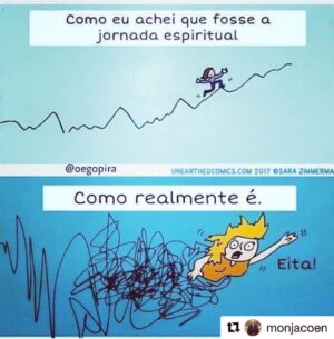 Nina Morena Instagram - Quase 9 meses consecutivos meditando todo dia, e é cada respirada funda que nois dá! 🥴
A luta continua!🤘🏼#1yearchallenge