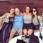 Nina Morena Instagram – Da alegria de ter seu pai e sua familia contigo em Lisboa! Ô, sorte! ❤️ Sky Bar Lisboa