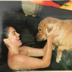 Nina Morena Instagram – As más línguas vão dizer que não sou muito  de cães… mas o #tbt não engana!
