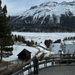 Noah Beck Instagram - “traveling rlly has expanded my palette” (eats bread, meat, and cheese) :p St. Moritz, Switzerland