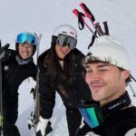 Noah Beck Instagram - learned how to ski in the swiss alps… (can never ski anywhere else, ever again)