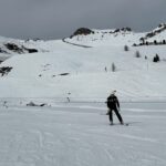 Noah Beck Instagram - learned how to ski in the swiss alps… (can never ski anywhere else, ever again)